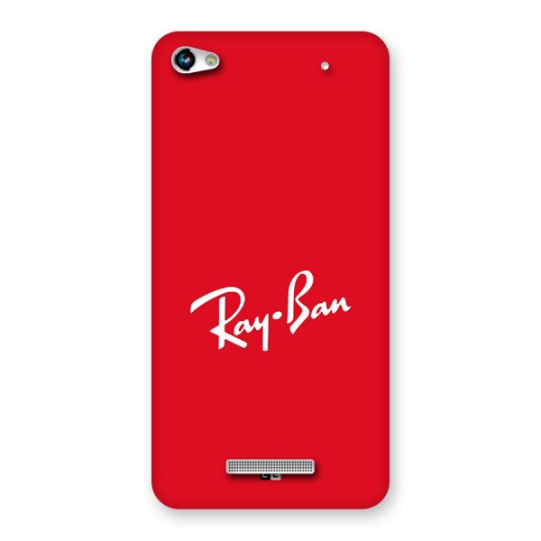 Luxury Red Back Case for Canvas Hue 2 A316