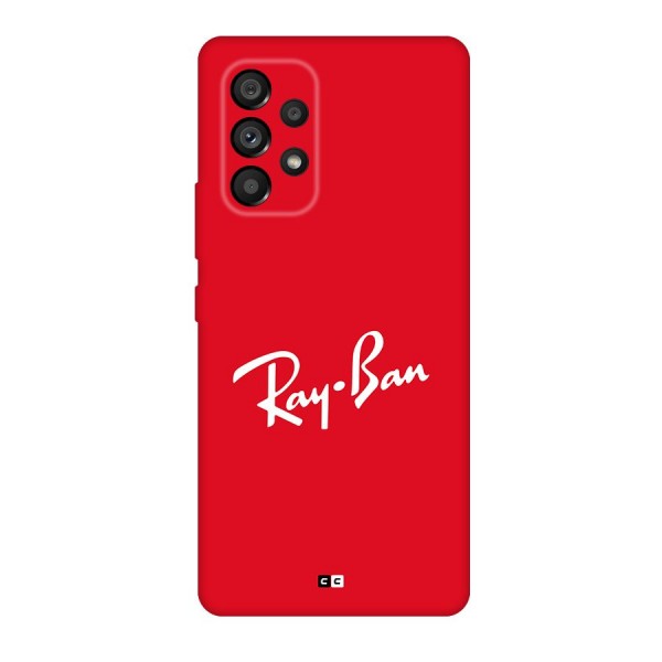 Luxury Red Back Case for Galaxy A53 5G