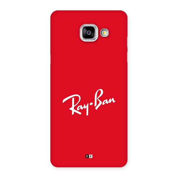 Luxury Red Back Case for Galaxy A5 (2016)