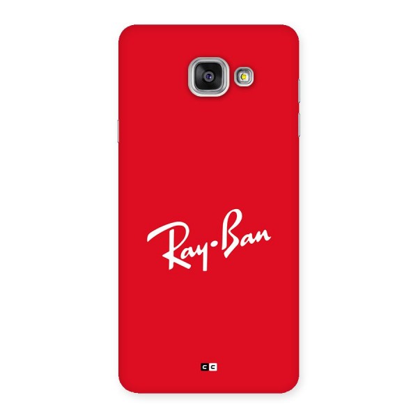 Luxury Red Back Case for Galaxy A7 (2016)