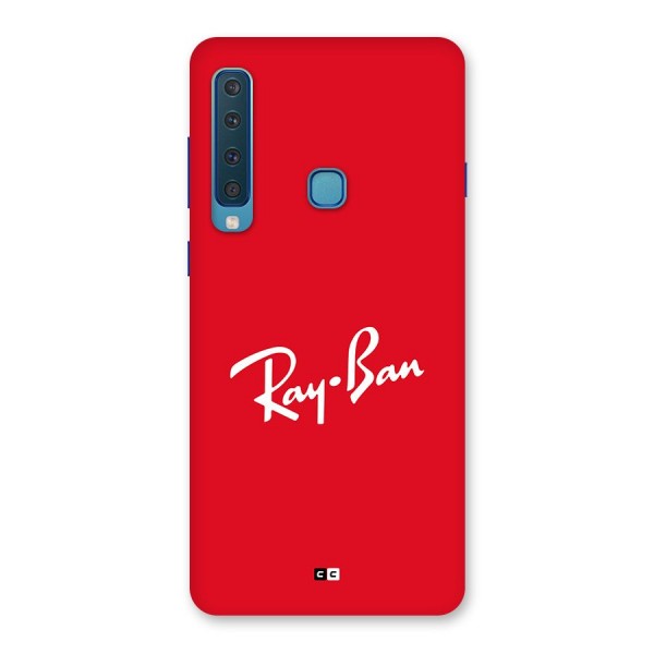 Luxury Red Back Case for Galaxy A9 (2018)