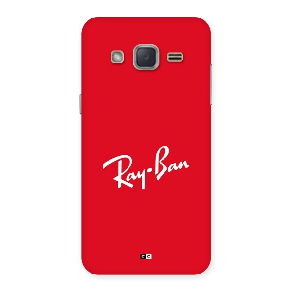 Luxury Red Back Case for Galaxy J2