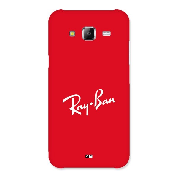 Luxury Red Back Case for Galaxy J5