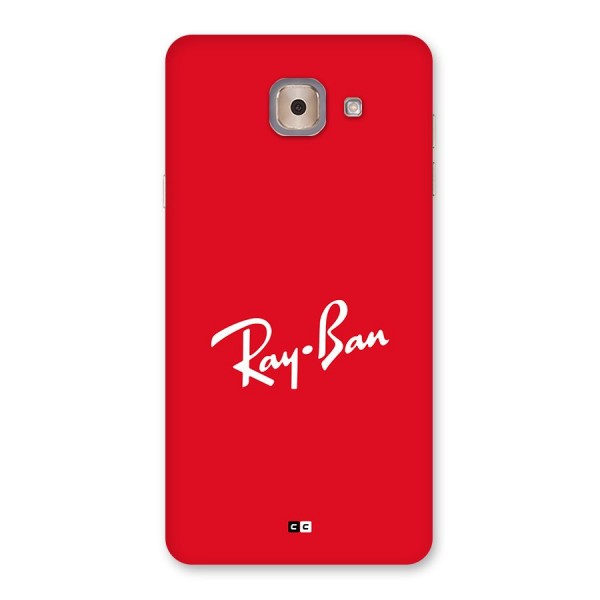 Luxury Red Back Case for Galaxy J7 Max