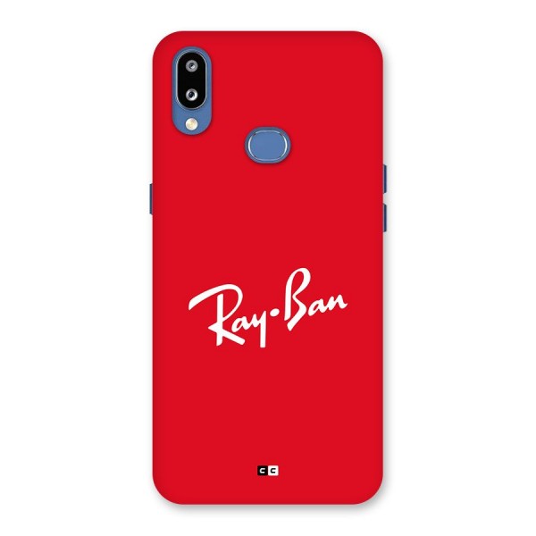 Luxury Red Back Case for Galaxy M01s