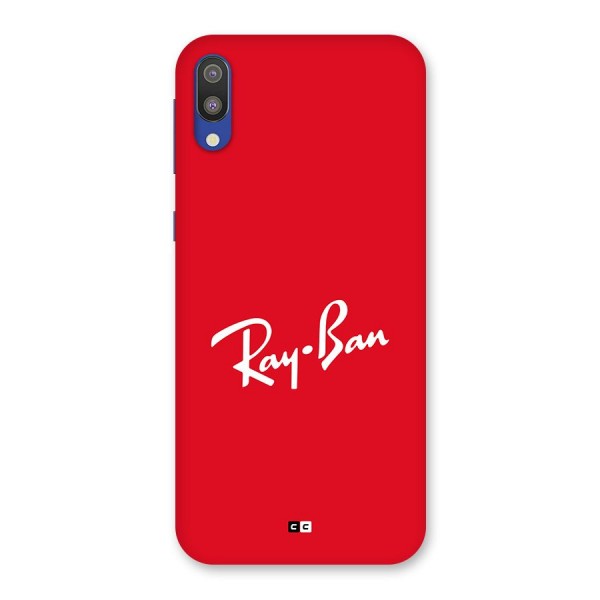 Luxury Red Back Case for Galaxy M10