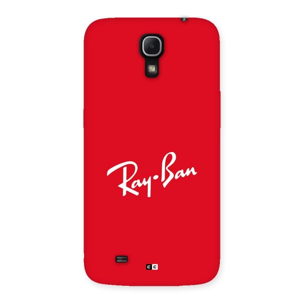 Luxury Red Back Case for Galaxy Mega 6.3