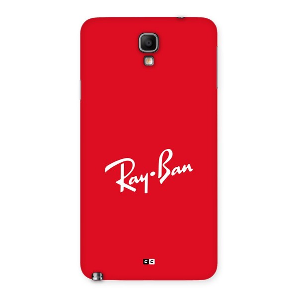 Luxury Red Back Case for Galaxy Note 3 Neo