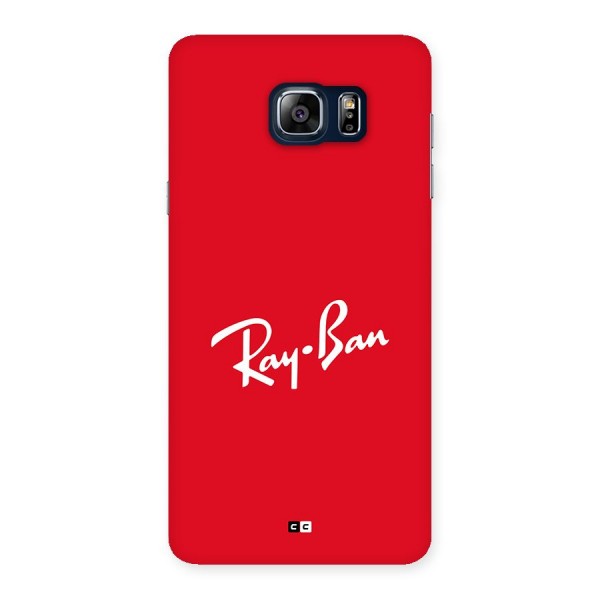 Luxury Red Back Case for Galaxy Note 5