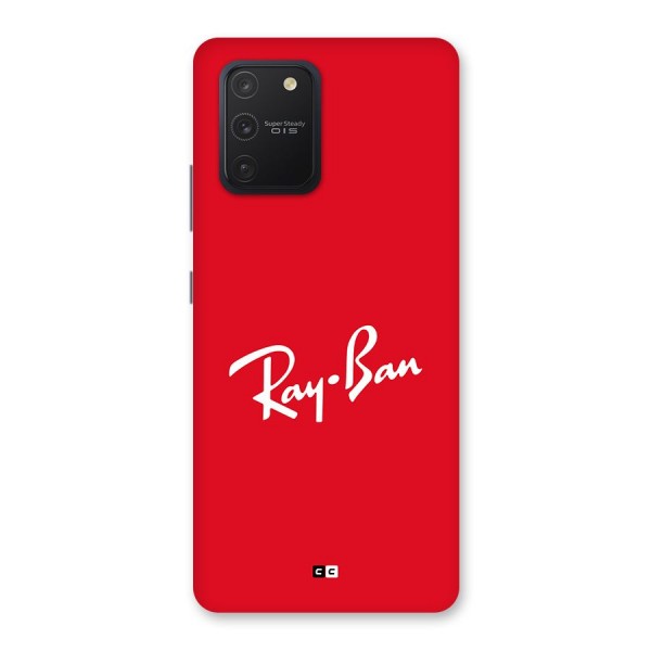 Luxury Red Back Case for Galaxy S10 Lite