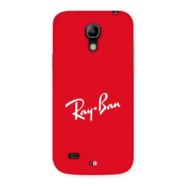 Luxury Red Back Case for Galaxy S4 Mini