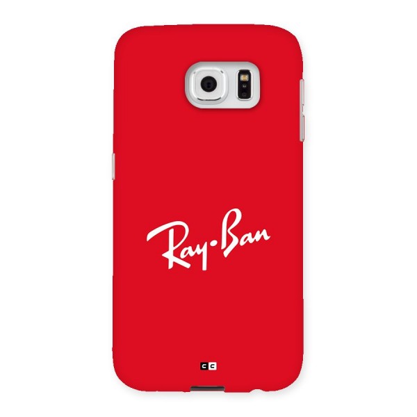 Luxury Red Back Case for Galaxy S6