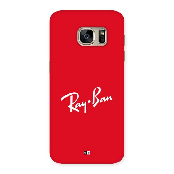 Luxury Red Back Case for Galaxy S7