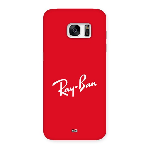 Luxury Red Back Case for Galaxy S7 Edge