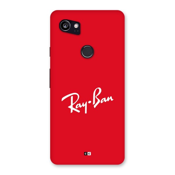 Luxury Red Back Case for Google Pixel 2 XL