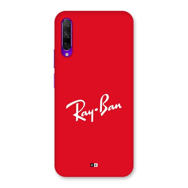 Luxury Red Back Case for Honor 9X Pro