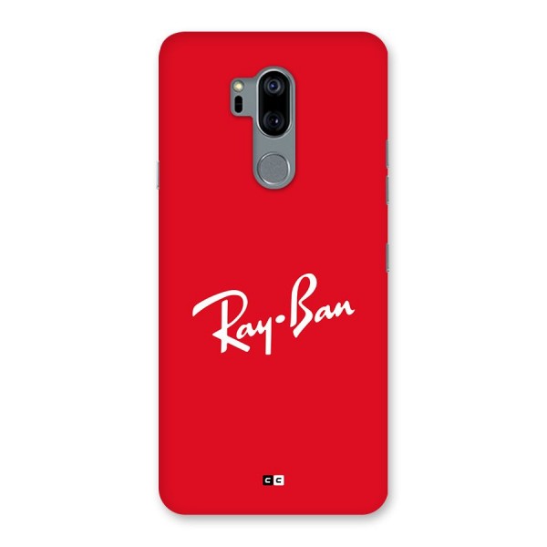 Luxury Red Back Case for LG G7