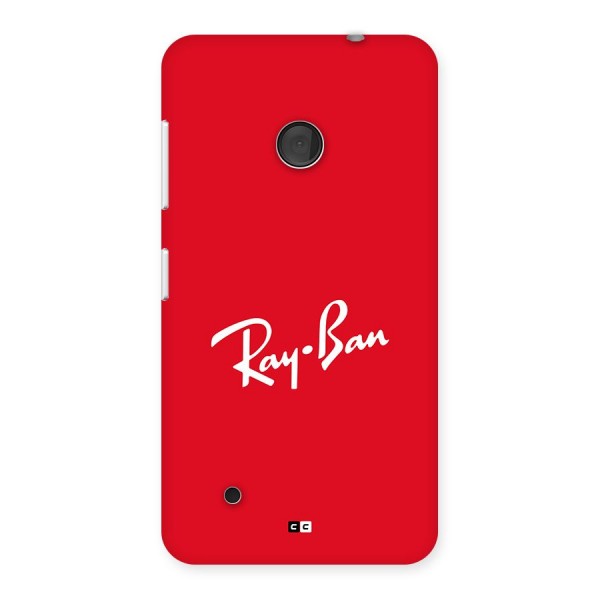 Luxury Red Back Case for Lumia 530