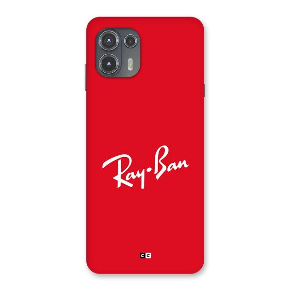 Luxury Red Back Case for Motorola Edge 20 Fusion