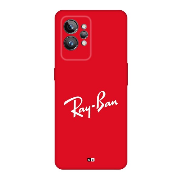 Luxury Red Back Case for Realme GT2 Pro