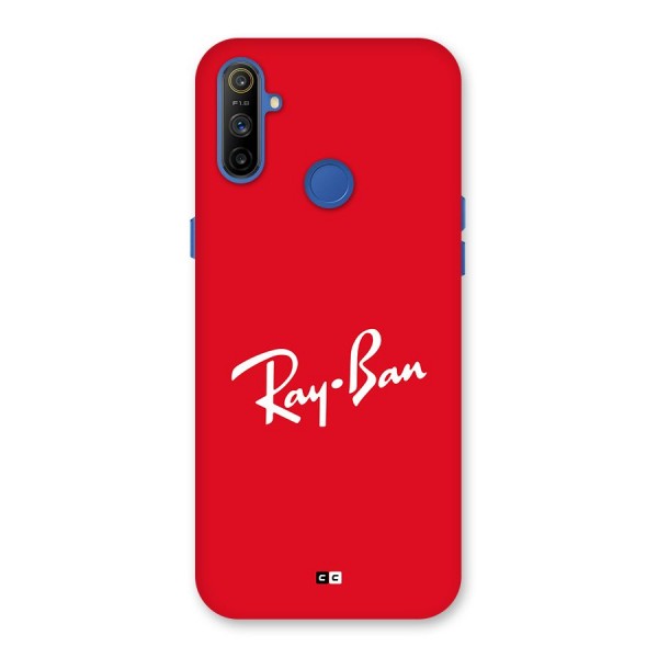 Luxury Red Back Case for Realme Narzo 10A