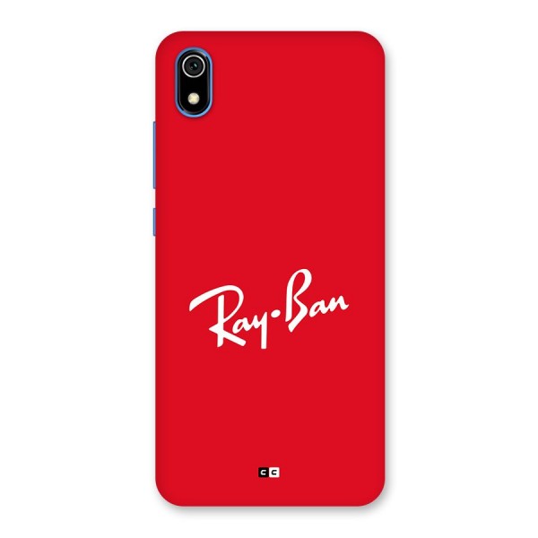 Luxury Red Back Case for Redmi 7A