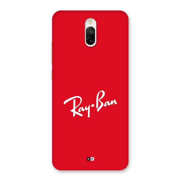 Luxury Red Back Case for Redmi 8A Dual