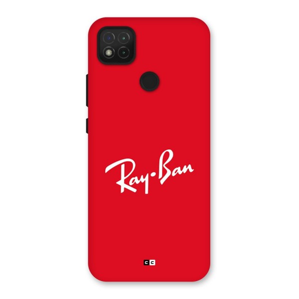 Luxury Red Back Case for Redmi 9C