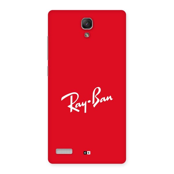 Luxury Red Back Case for Redmi Note