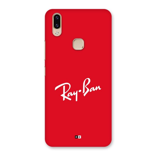 Luxury Red Back Case for Vivo V9