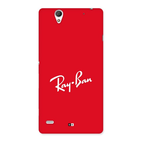 Luxury Red Back Case for Xperia C4