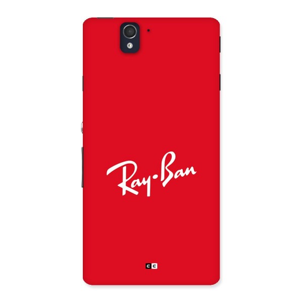 Luxury Red Back Case for Xperia Z