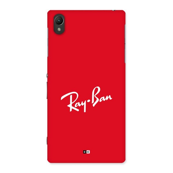 Luxury Red Back Case for Xperia Z1