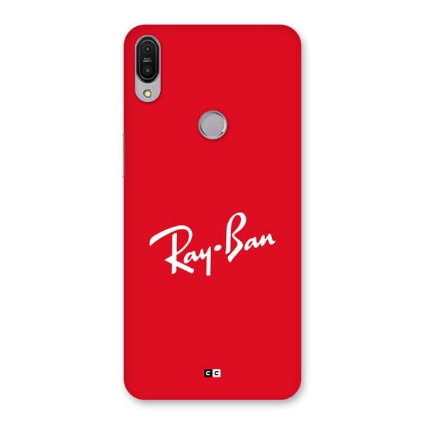 Luxury Red Back Case for Zenfone Max Pro M1