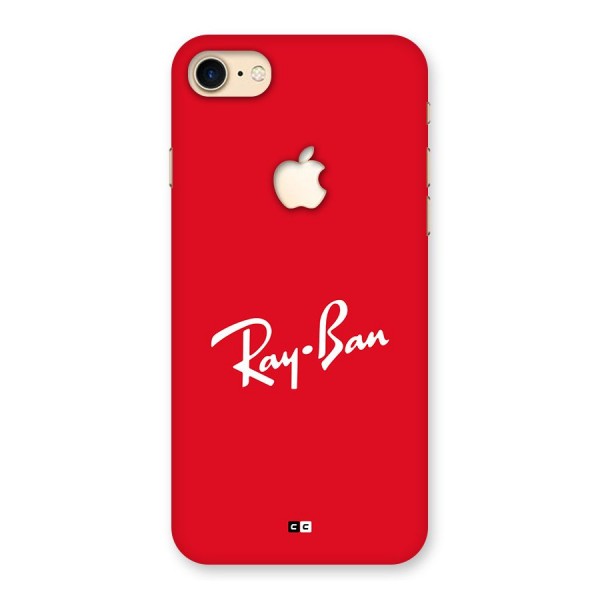 Luxury Red Back Case for iPhone 7 Apple Cut