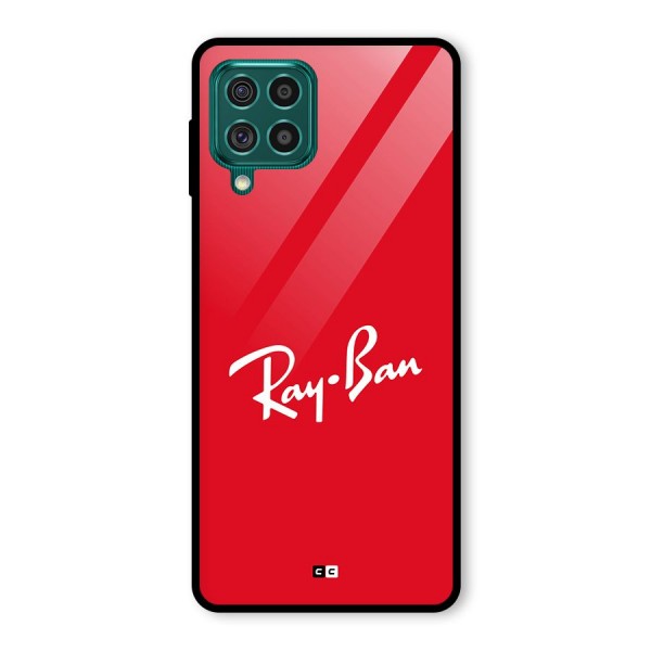 Luxury Red Glass Back Case for Galaxy F62