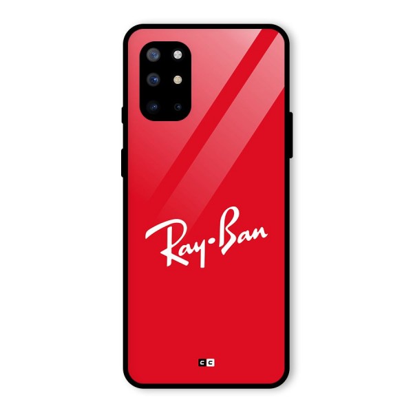 Luxury Red Glass Back Case for OnePlus 8T