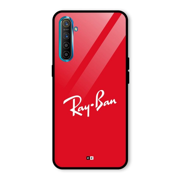 Luxury Red Glass Back Case for Realme X2