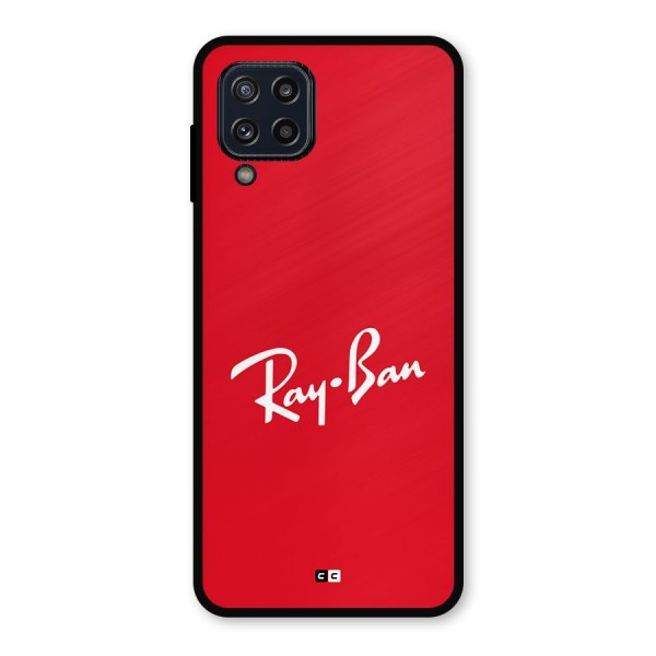 Luxury Red Metal Back Case for Galaxy M32