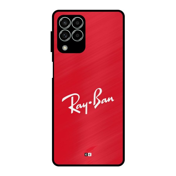 Luxury Red Metal Back Case for Galaxy M33