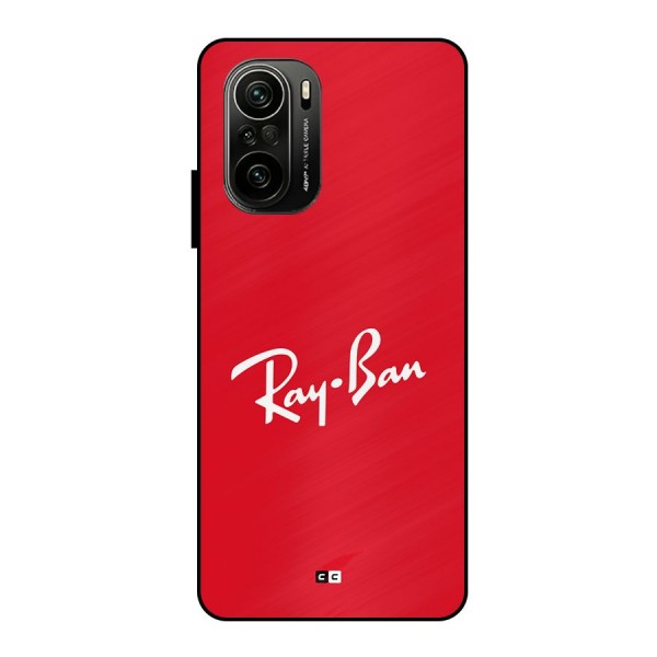 Luxury Red Metal Back Case for Mi 11x