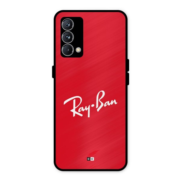 Luxury Red Metal Back Case for Realme GT Master Edition