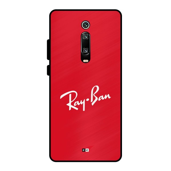 Luxury Red Metal Back Case for Redmi K20