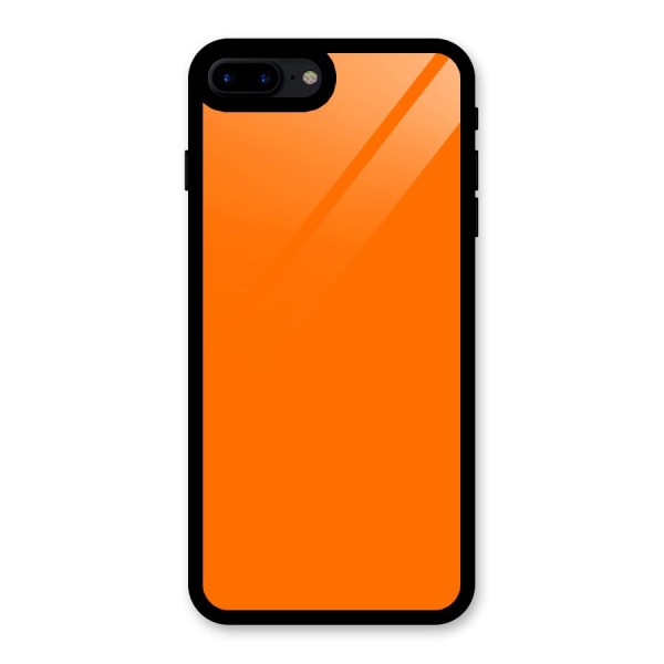 Mac Orange Glass Back Case for iPhone 7 Plus