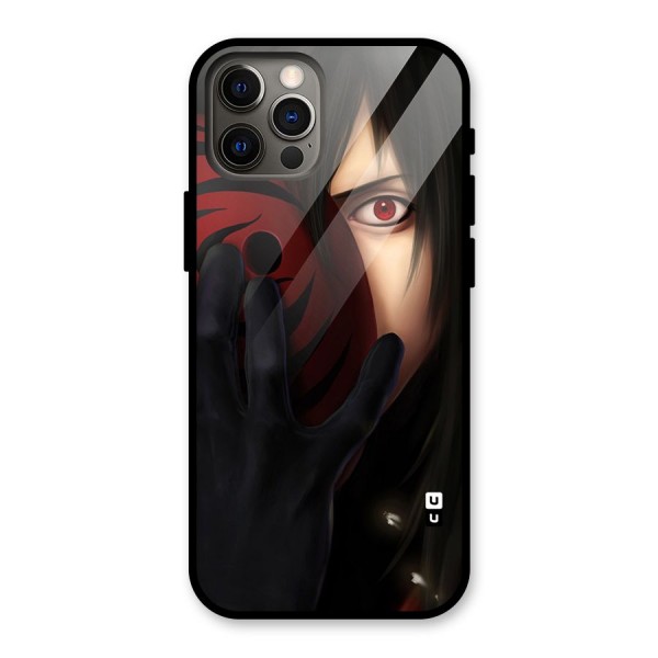 Madara Sharingan Glass Back Case for iPhone 12 Pro