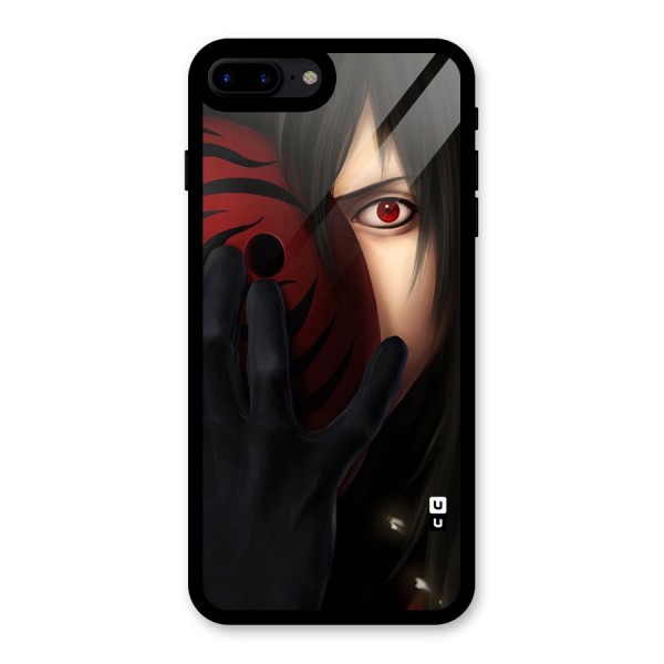 Madara Sharingan Glass Back Case for iPhone 8 Plus