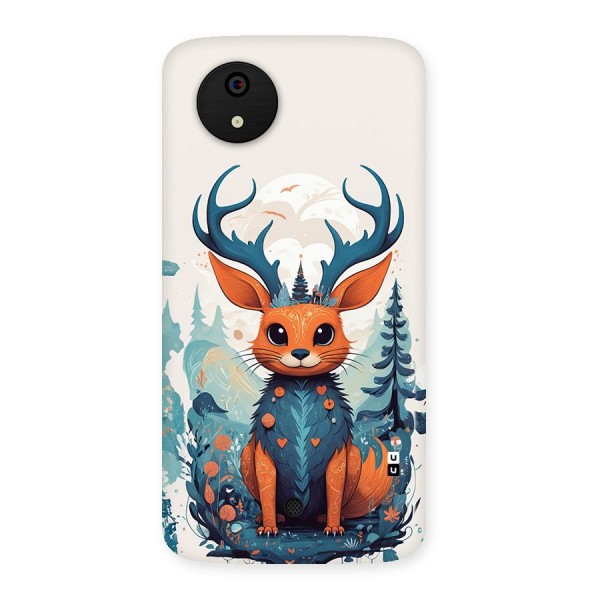 Magestic Animal Back Case for Canvas A1  AQ4501