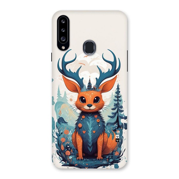 Magestic Animal Back Case for Galaxy A20s