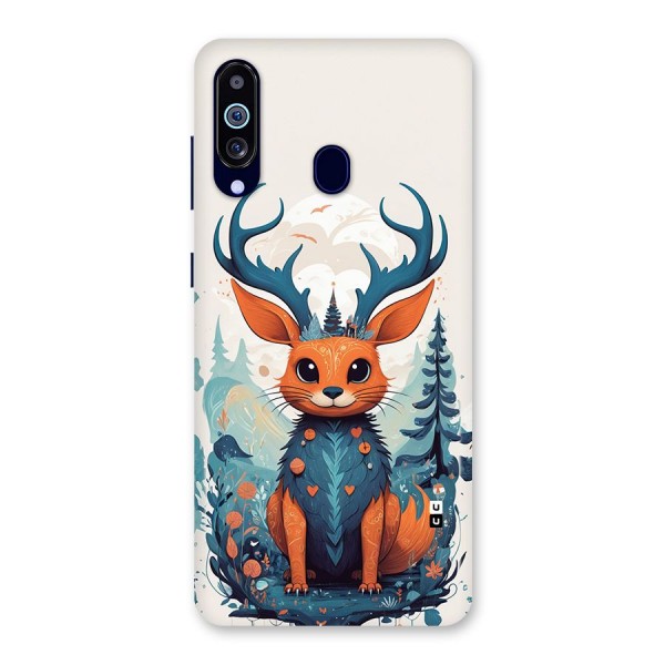 Magestic Animal Back Case for Galaxy A60