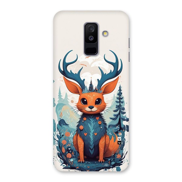 Magestic Animal Back Case for Galaxy A6 Plus